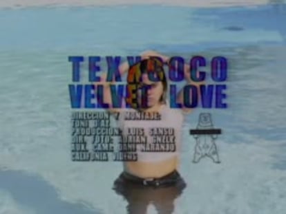 Videoclip de la canción 'Velvet Love', de Texxcoco.