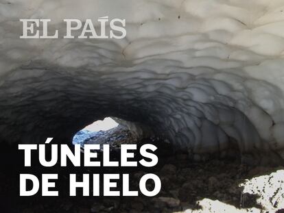 El túnel de hielo patagónico que se derrite en un mes