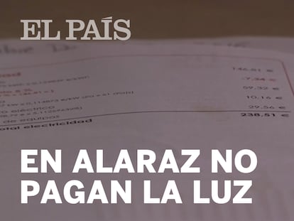 El pueblo al que no le llega desde hace un año y medio el recibo de la luz