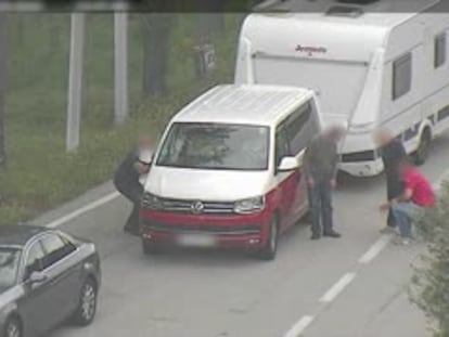 Un juez impone una orden de alejamiento en toda la AP-7 a un grupo de ladrones de autopistas