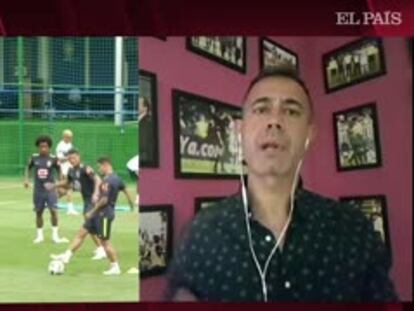 “Brasil ha empatado y no es culpa del árbitro”