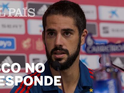 Isco se niega a responder a un periodista de EL PAÍS sobre la selección española