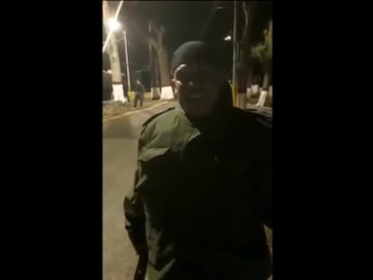 Un grupo reducido de militares se ha alzado en Cotiza, un barrio de Caracas