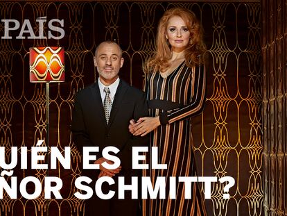 Foto promocional de la obra '¿Quién es el señor Schmitt?'. En vídeo, entrevista a los protagonistas de la puesta en escena.