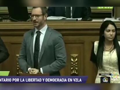 Diputados chavistas increpan a Maroto al grito de “Viva Cataluña libre” en la Asamblea venezolana