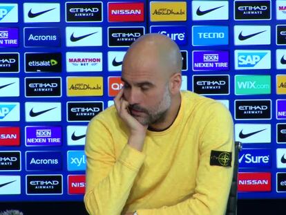 Guardiola sobre el judici del procés: “Es demostra que no han comès els actes pels quals se’ls acusa”