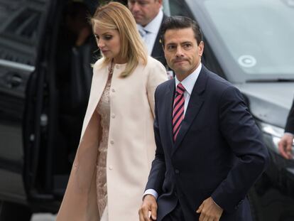 Rivera y Peña Nieto, en 2016.