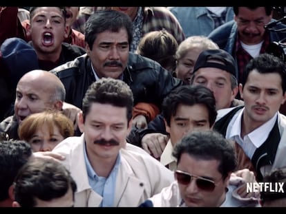 Fotograma de la serie 'Historia de un crimen: Colosio' de Netflix.
