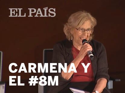 Carmena: “Nos oponemos al progreso si cuestionamos el feminismo”
