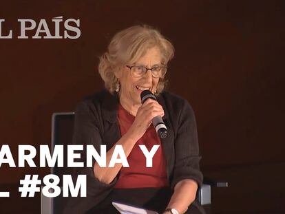 Carmena: “Nos oponemos al progreso si cuestionamos el feminismo”