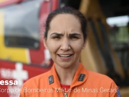 Piloto em Brumadinho: “É lindo minha sobrinha saber que pode ser bombeira se quiser”