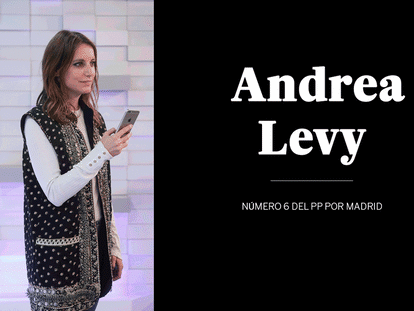 Entrevista a Andrea Levy, número 6 del PP por Madrid.