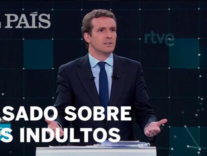 Casado y Rivera atacan a Sánchez por Cataluña: “Lleva en la frente la palabra indulto”