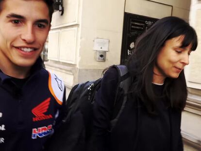 Joaquín sorprende a Marc Márquez, su fan más internacional