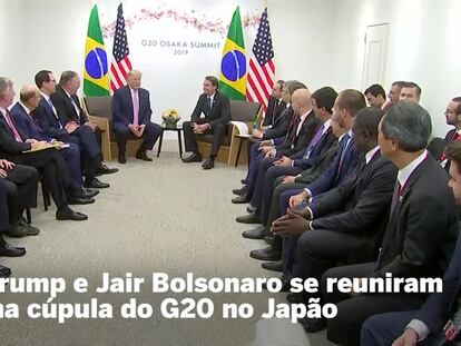 Bolsonaro sinaliza a Macron que fica no Acordo de Paris, e discute com Trump medidas contra Maduro