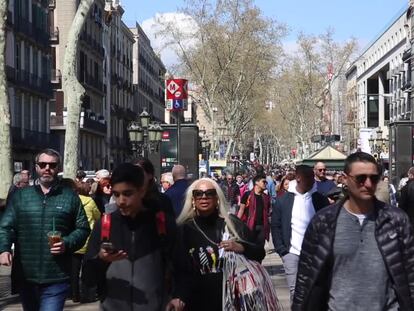 Agents de paisà a la caça del lladre a Barcelona