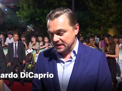 Leonardo DiCaprio, em junho passado, em Los Angeles. / Vídeo: Declarações do ator.