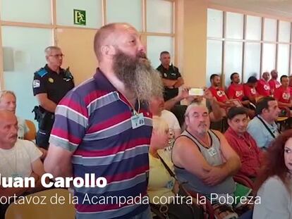 Los ‘sin techo’ de Vigo amenazan al alcalde Abel Caballero con la “muerte reivindicativa” de uno de ellos
