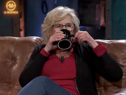 Carmena, en 'La Resistencia' de David Broncano.