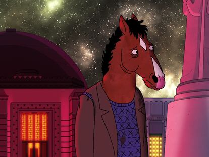 BoJack, de la serie de animación de Netflix 'BoJack Horseman'. En vídeo, tráiler de la temporada final.