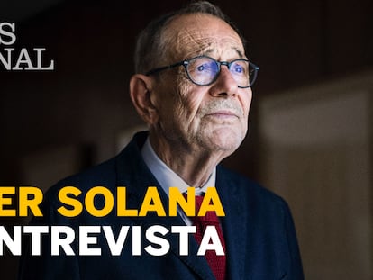 Javier Solana: “En el mundo de hoy necesitamos cooperación, pero obtenemos confrontación”