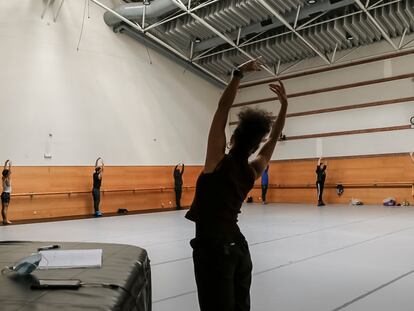 Primer ensayo de la Compañía Nacional de Danza tras el confinamiento