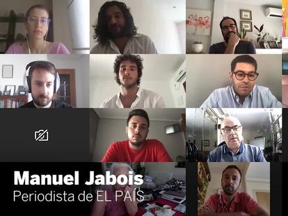 Manuel Jabois analiza sus facetas de redactor y columnista con los suscriptores de EL PAÍS.