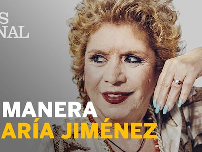 La cantante María Jiménez.