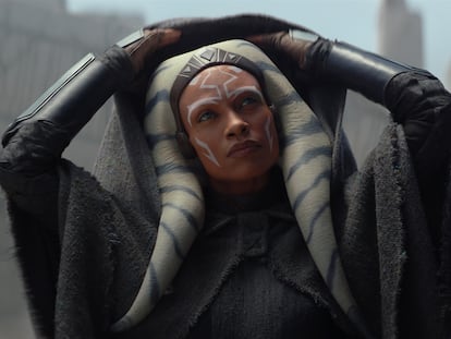 Rosario Dawson in the trailer for 'Ahsoka'.