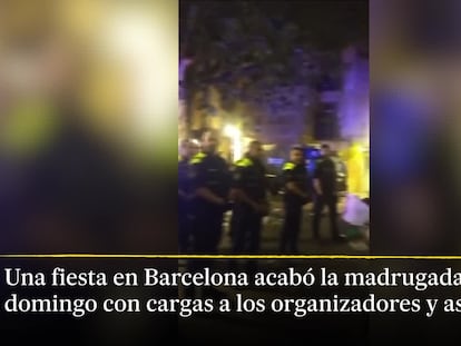 Dos detenidos en una fiesta de un ‘esplai’ de Barcelona