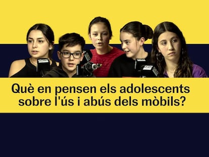 El debat dels mòbils: els adolescents prenen la paraula