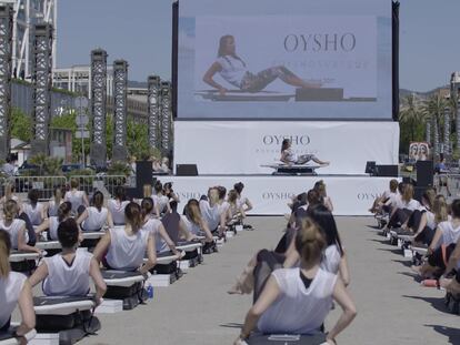 Así fue el ‘surf camp’ de Oysho en Barcelona