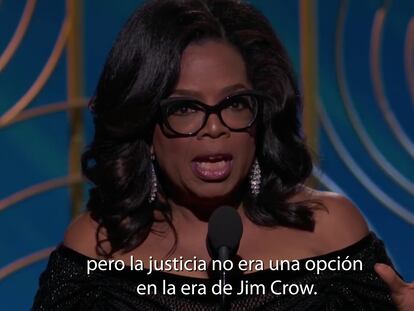 Así fue el demoledor discurso feminista de Oprah Winfrey