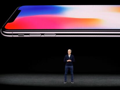 Apple lanza el iPhone X. El más barato costará 834 euros en EE UU; en España, 325 euros más