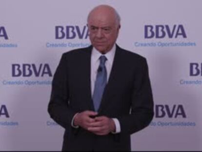 González (BBVA): “No vamos a comprar redes de bancos”