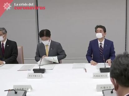 Shinzo Abe declara el estado de alarma en Japón