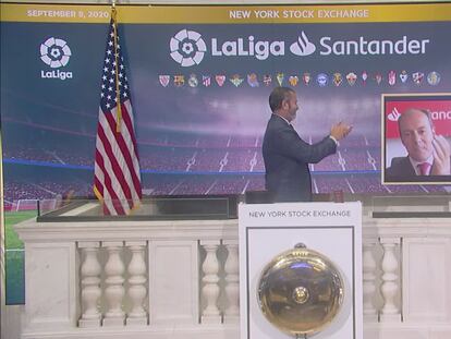 LaLiga Santander da el “campanazo” en Wall Street