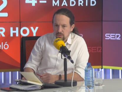 Iglesias abandona el debate de la SER tras un duro enfrentamiento con Monasterio