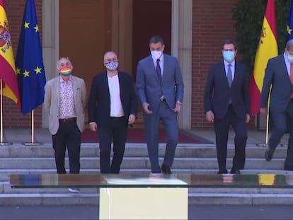 Gobierno y agentes sociales firman la reforma de las pensiones sin atar el nuevo mecanismo de sostenibilidad