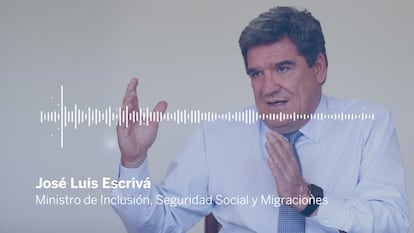 Escrivá: “Hemos tenido muchas décadas en las que se ha sobrecargado el sistema de Seguridad Social”