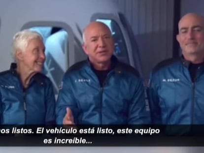 Jeff Bezos ya es astronauta