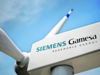 Aerogenerador de Siemens Gamesa.