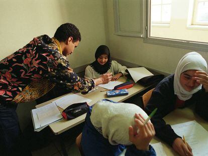 Una escuela coránica en Francia. Francis DEMANGE/Gamma-Rapho via Getty Images)