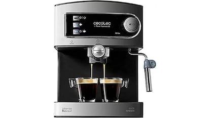 Regalos para los amantes del café, Cafetera express manual.