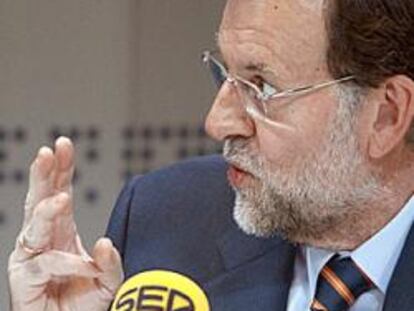 Mariano Rajoy hoy 19 de septiembre, en la Cadena SER