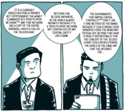 Comic 'Hunt for Satoshi Nakamoto'