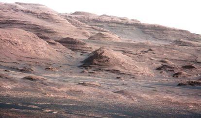 Foto de alta resolución de Marte enviada por el 'Curiosity'.
