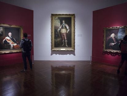 Sala de la exposici&oacute;n &#039;Rojo mexicano. La grana cochinilla en el arte&#039; 