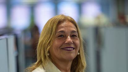 Lourdes Orueta, inspectora de educación del Gobierno vasco, en Bilbao este 3 de septiembre.