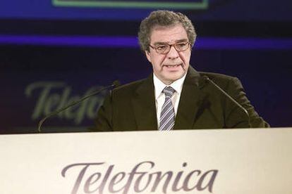 César Alierta, presidente de Telefónica.